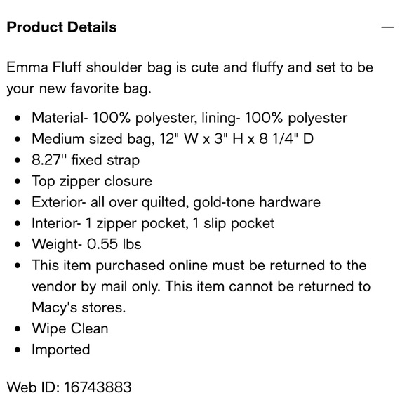 NWT. Skinny Dip London Fuzzy White Chain Shoulder Bag / Purse. - Picture 7 of 12